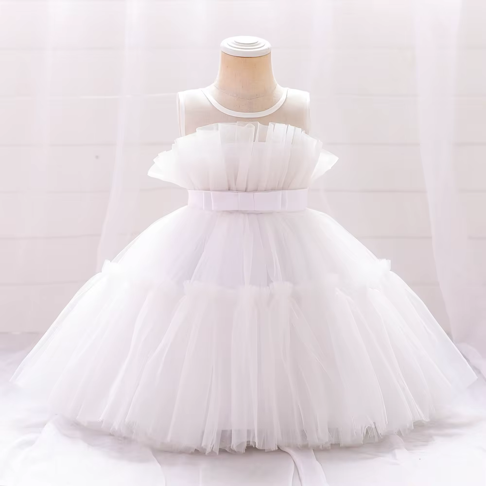 Robe Éducative en Tulle pour Bébé Fille