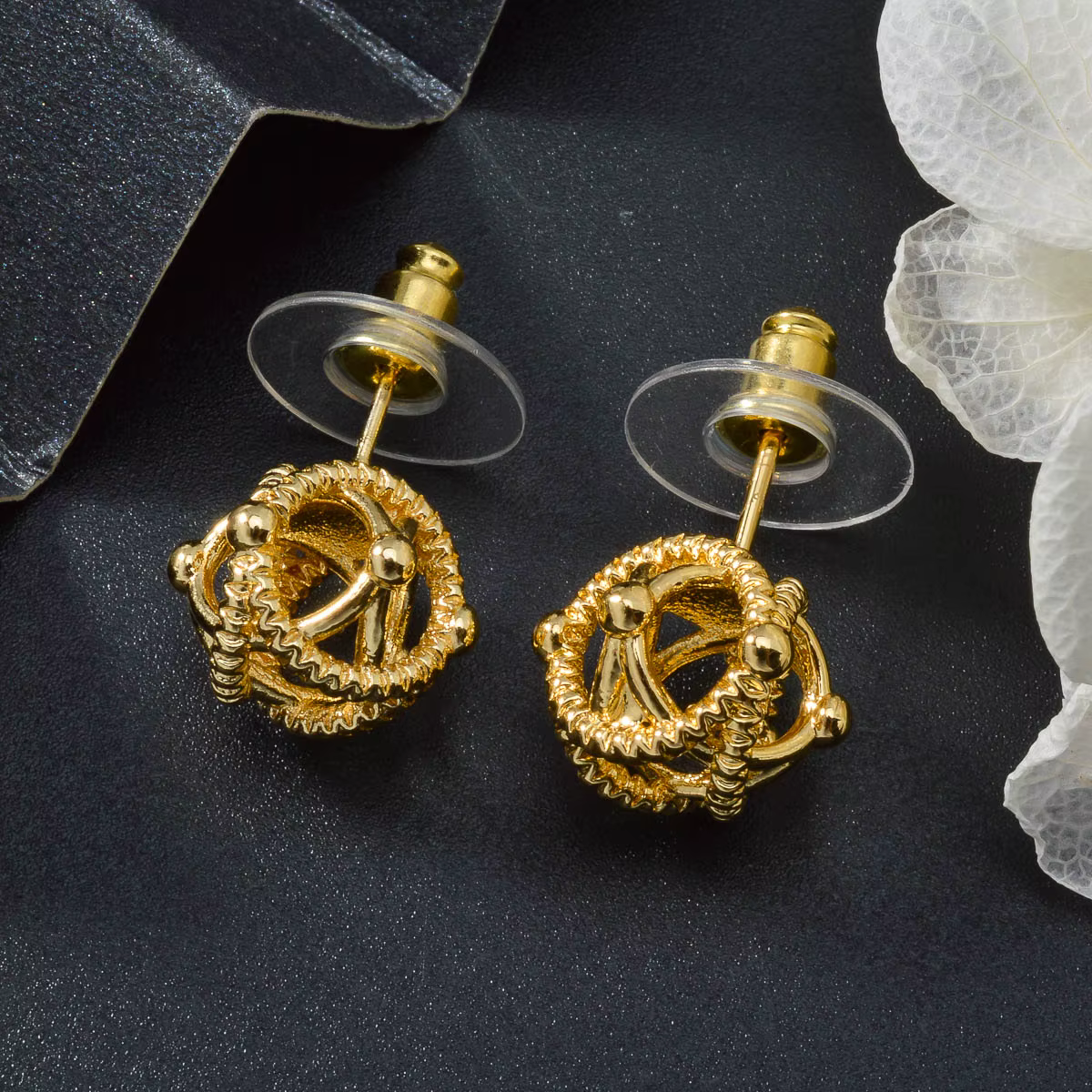 Diana bébé bohême luxe Dubai boucles d'oreilles plaqué or mariage mariée bijoux pour femmes cadeau saint valentin