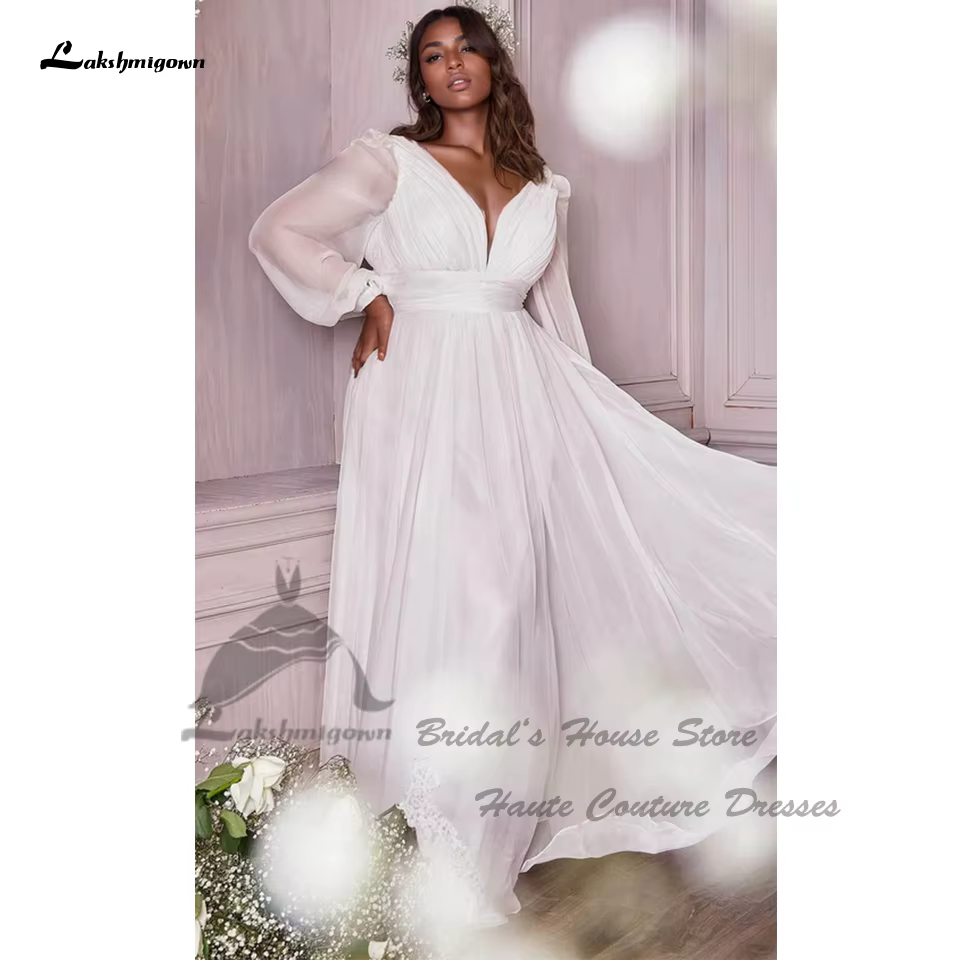 Robe de mariée en mousseline de soie
