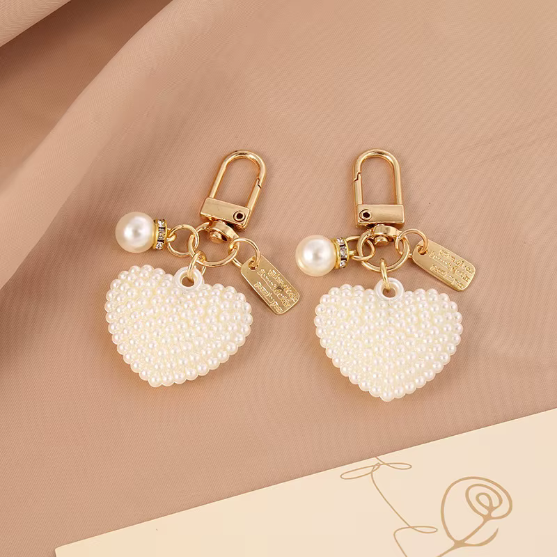 Porte-clés en perles élégant