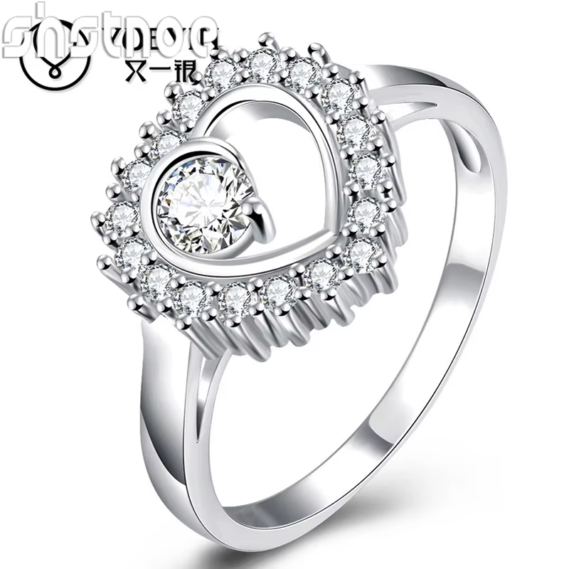 Bijoux romantiques de luxe en argent Sterling 925