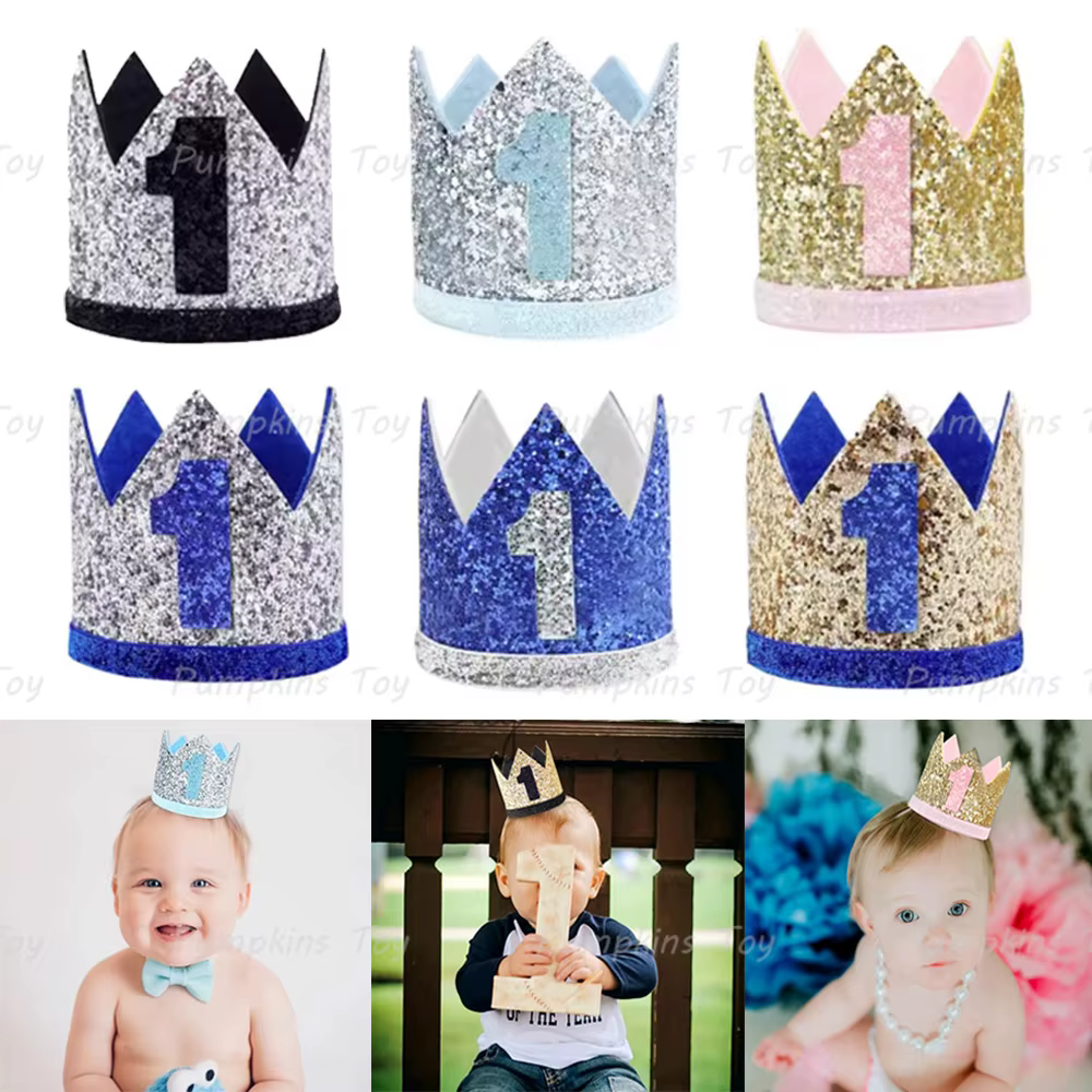 Chapeau de 1er anniversaire pour bébé