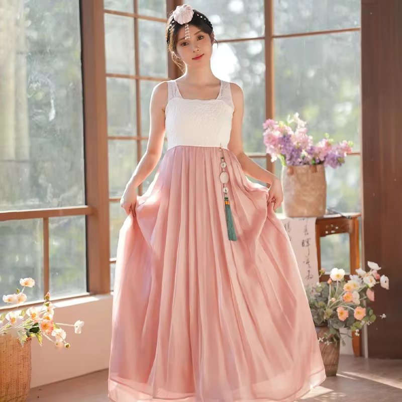Robe Hanbok Coréenne Traditionnelle Ancienne pour Femme