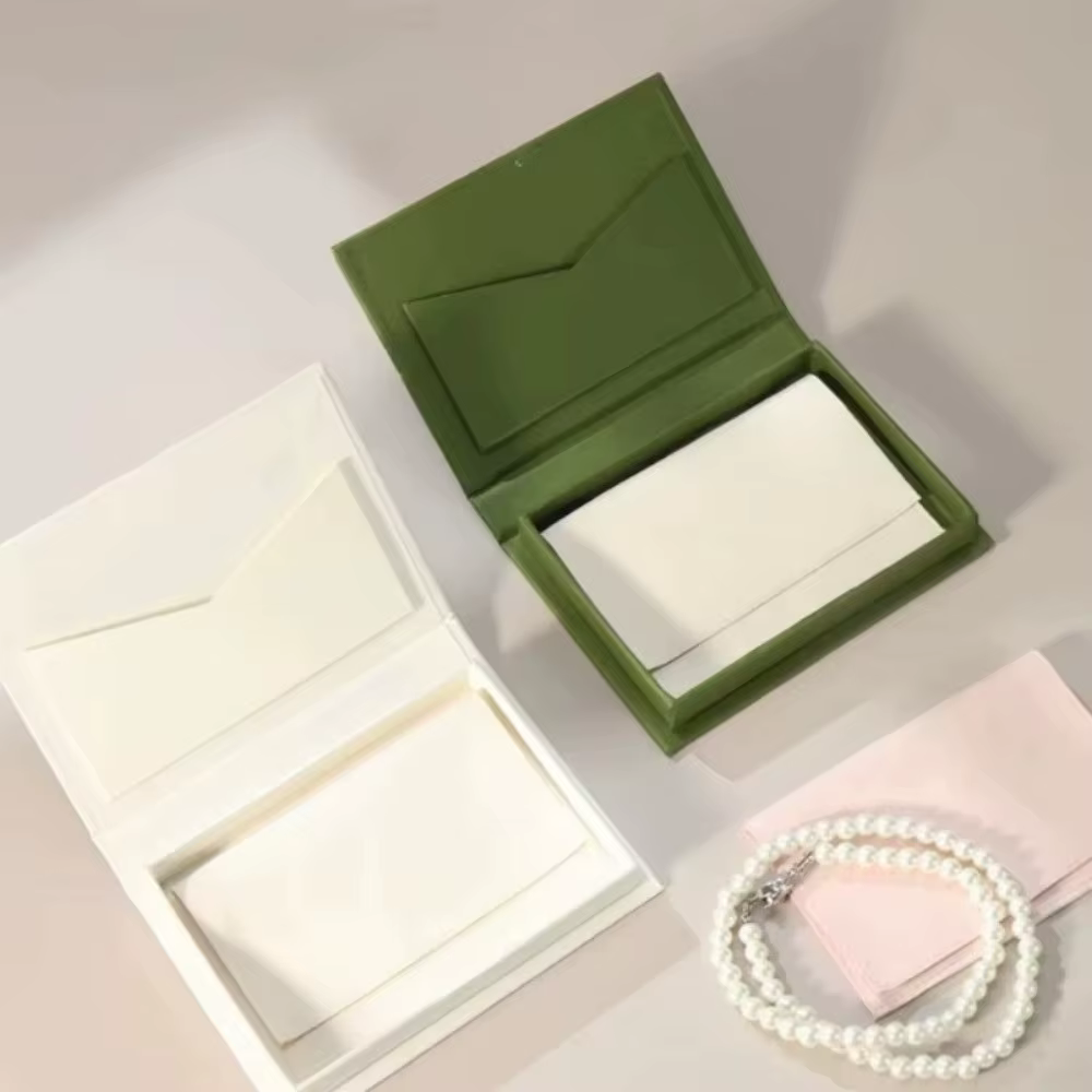 Nouvelle boîte à bijoux à couvercle rabattable