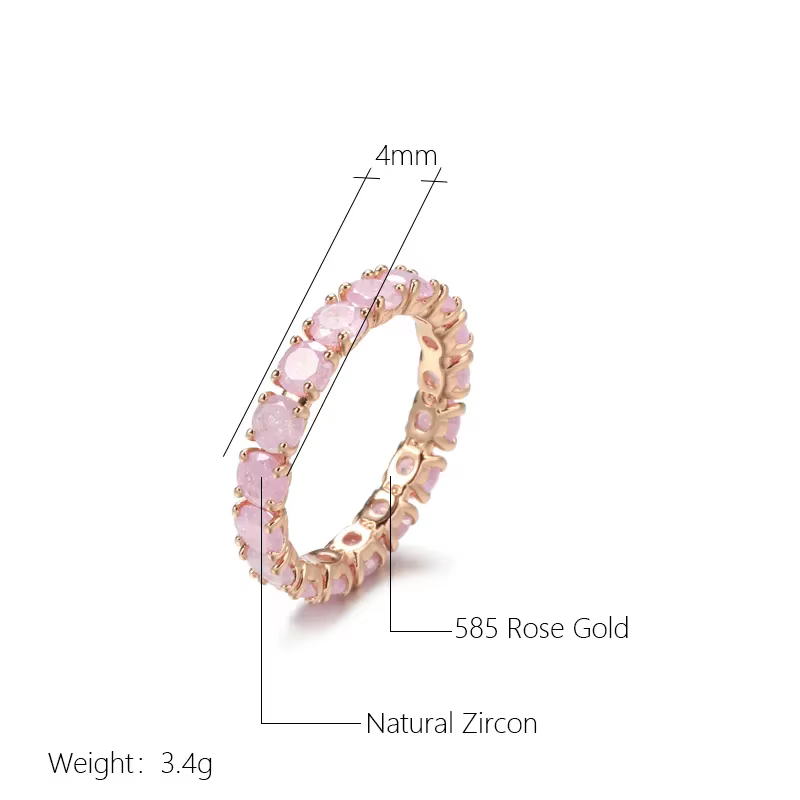 Wbmqda-Bague en pierre narmulticolore pour femme