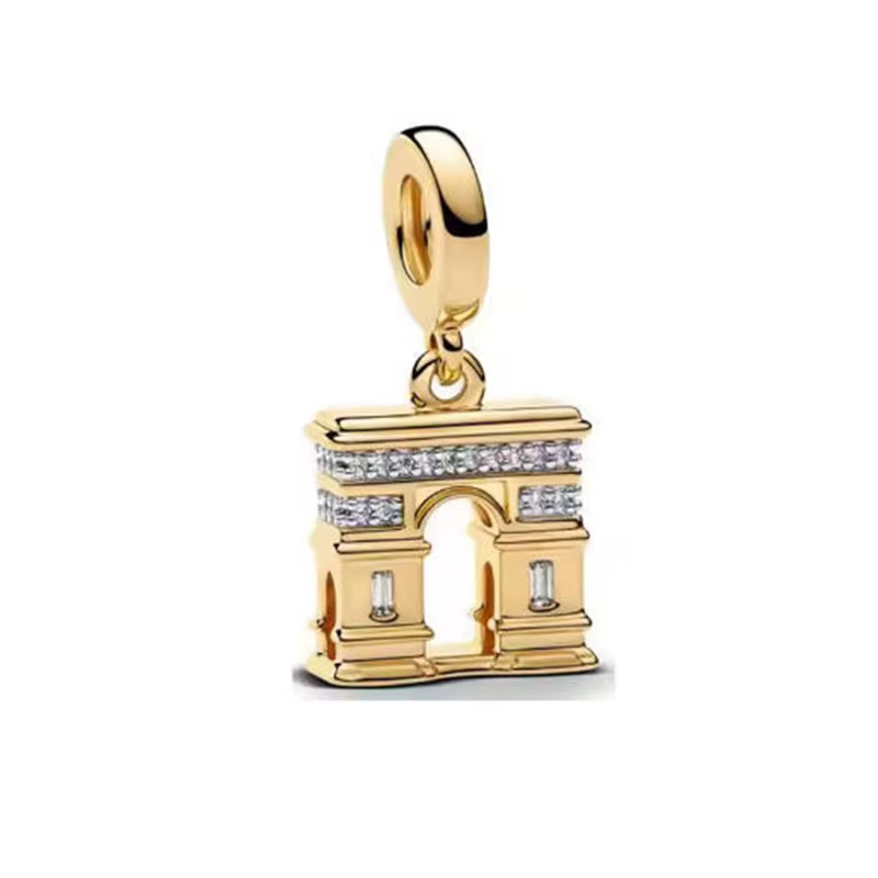 Nouveaux pendentifs exquis en argent 925 plaqué or