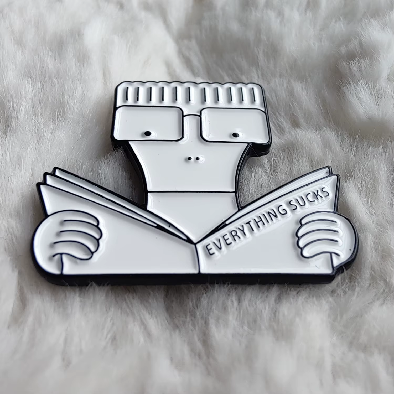 Goes to imprimés Punk Rock Émail Pin