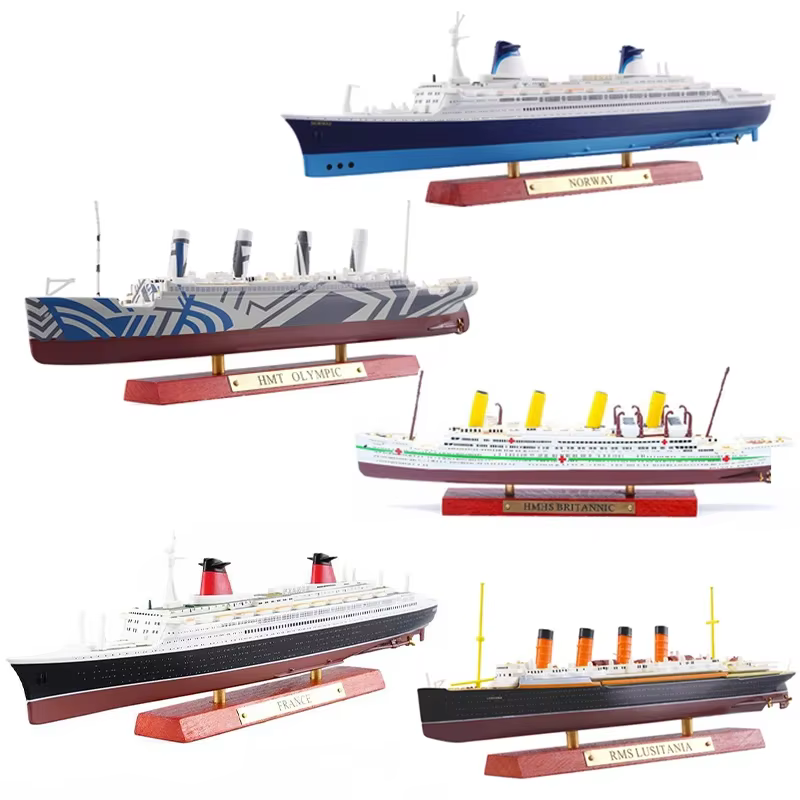 Maquette de bateau en alliage de luxe classique