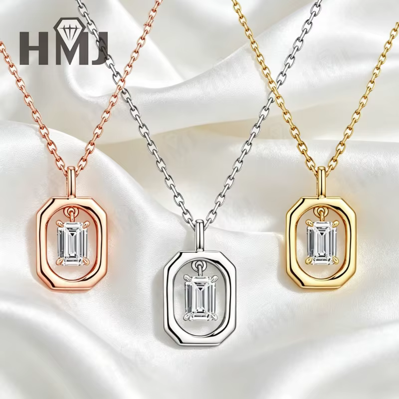 Pendentif vintage en moissanite