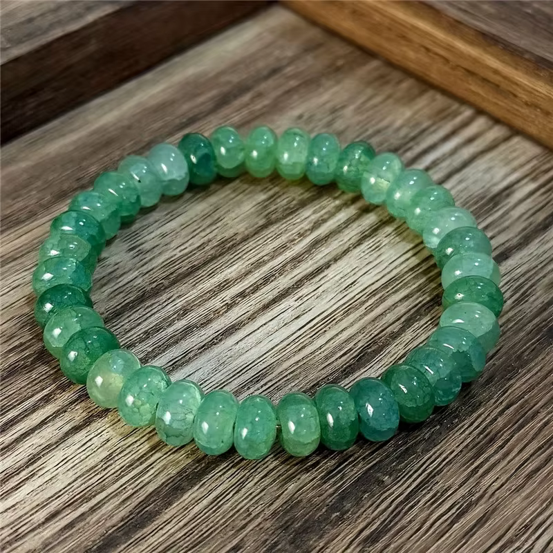 Bracelet anti-anxiété élégant en agate rose pour la relaxation