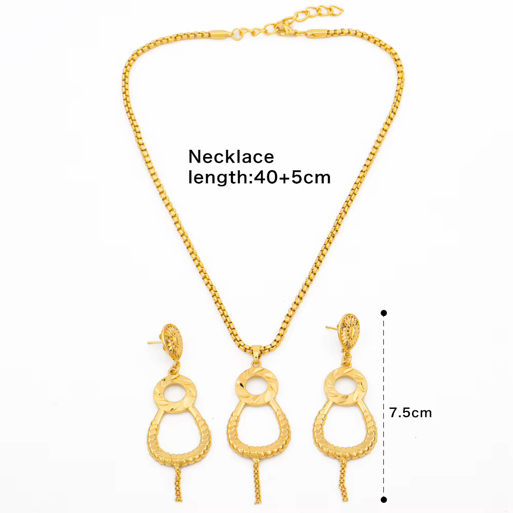 Ensemble de bijoux élégants pour femmes