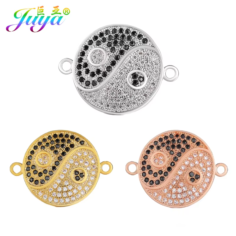 Juya – breloques décoratives plaquées or 18 carats
