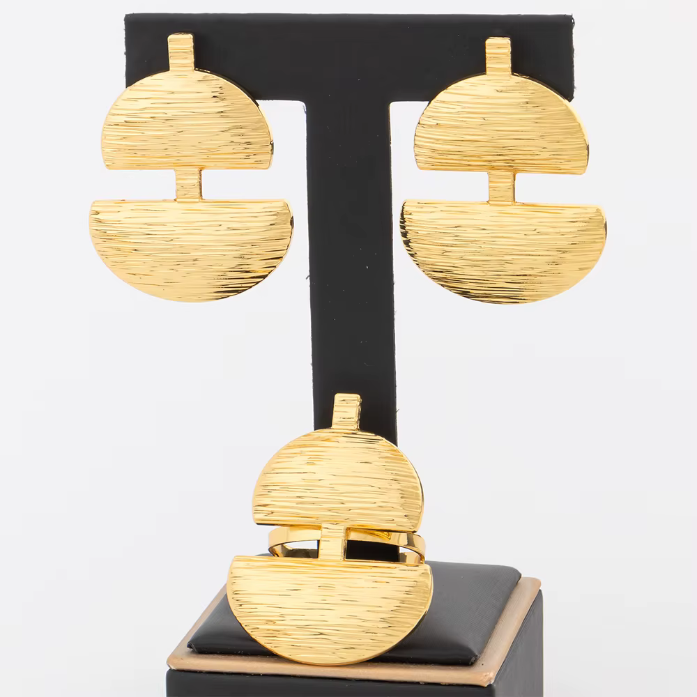 Ensembles de bijoux plaqués or pour femmes