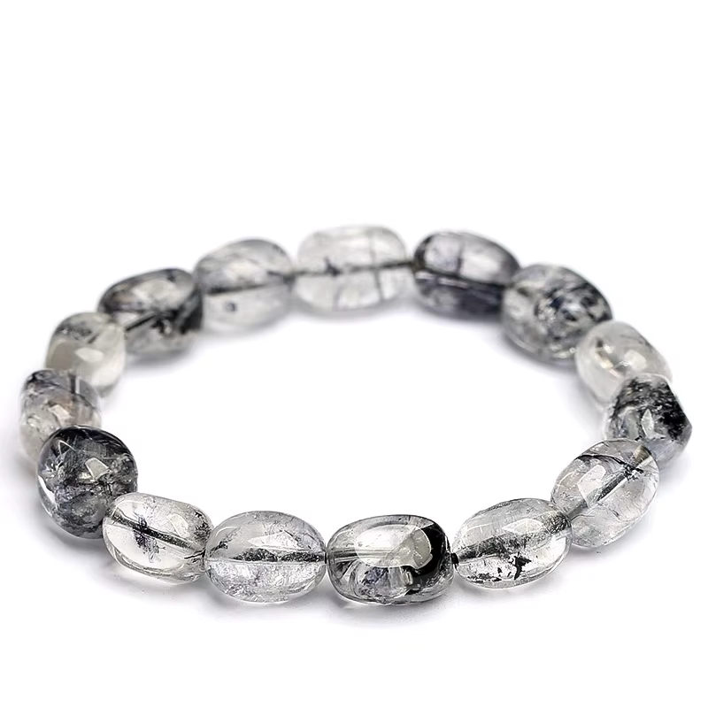 Bracelet en Diamant Herkimer Naturel pour Femme