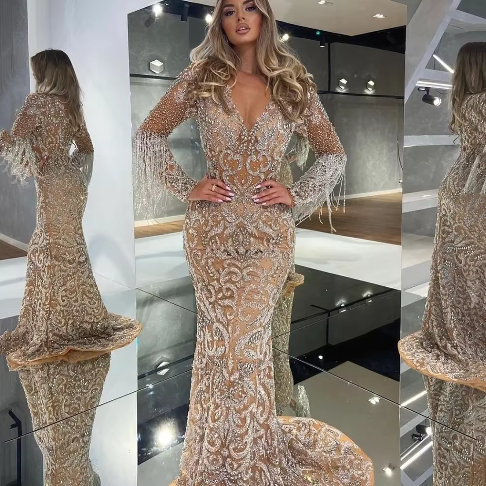 Robe de soirée longue et Sexy pour femmes
