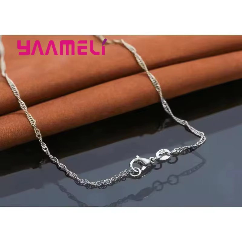 Promotion 925 en argent Sterling couleur ensemble de bijoux géométrique cristal autrichien strass collier boucle d'oreille femmes fiançailles de mariage