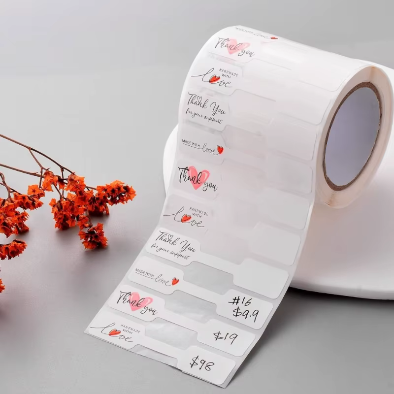 Étiquettes autocollantes pratiques pour bijoux