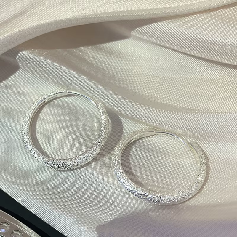 Boucles d'oreilles brillantes Vintage en argent Sterling 925 pour femmes