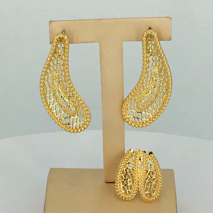 Ensembles de bijoux plaqués or pour femmes