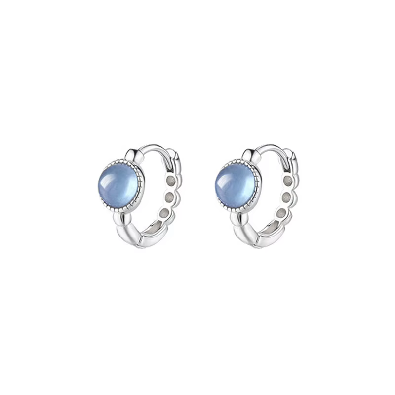 Boucles d'oreilles JellyStory Aquamarine