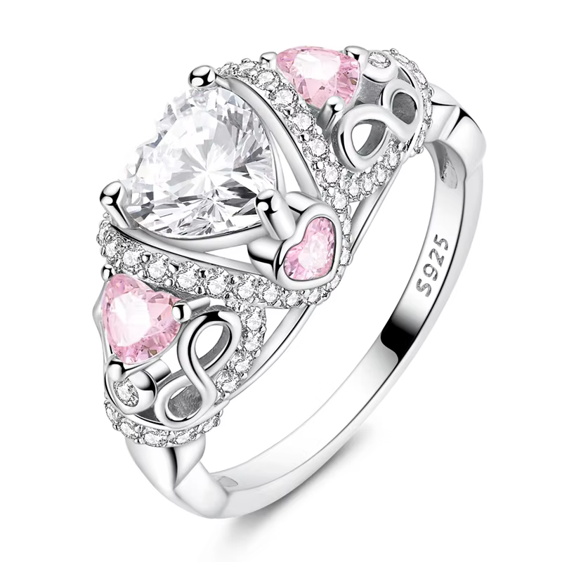 Bague originale en argent sterling 925