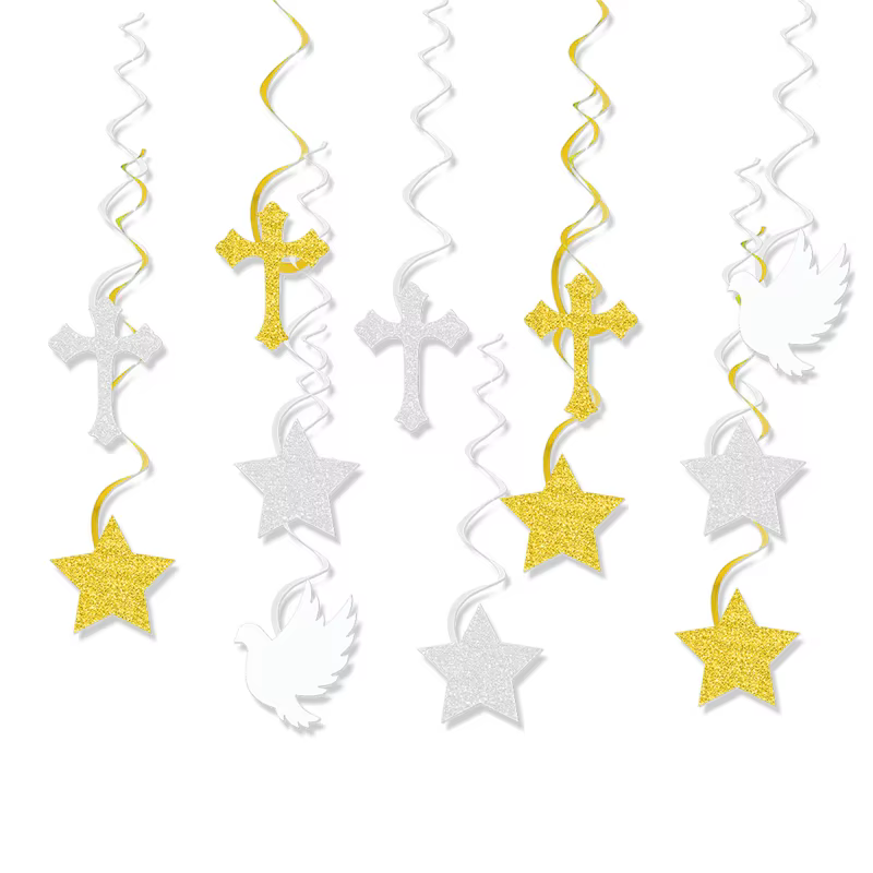 Tourbillons suspendus de première Communion