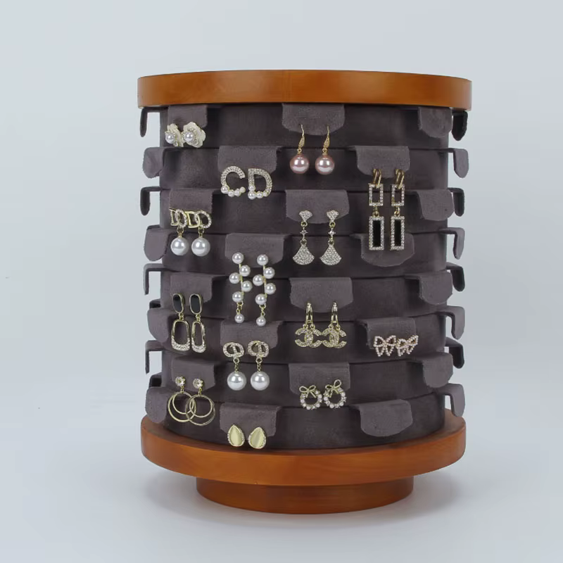 Présentoir à bijoux en bois