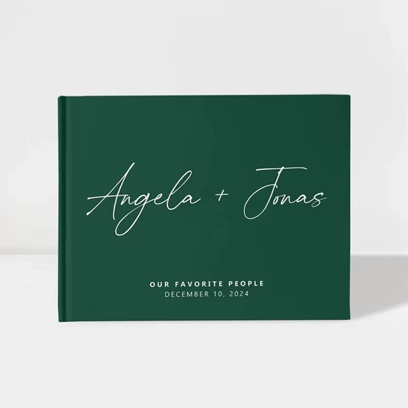 Livre d'or de mariage personnalisé