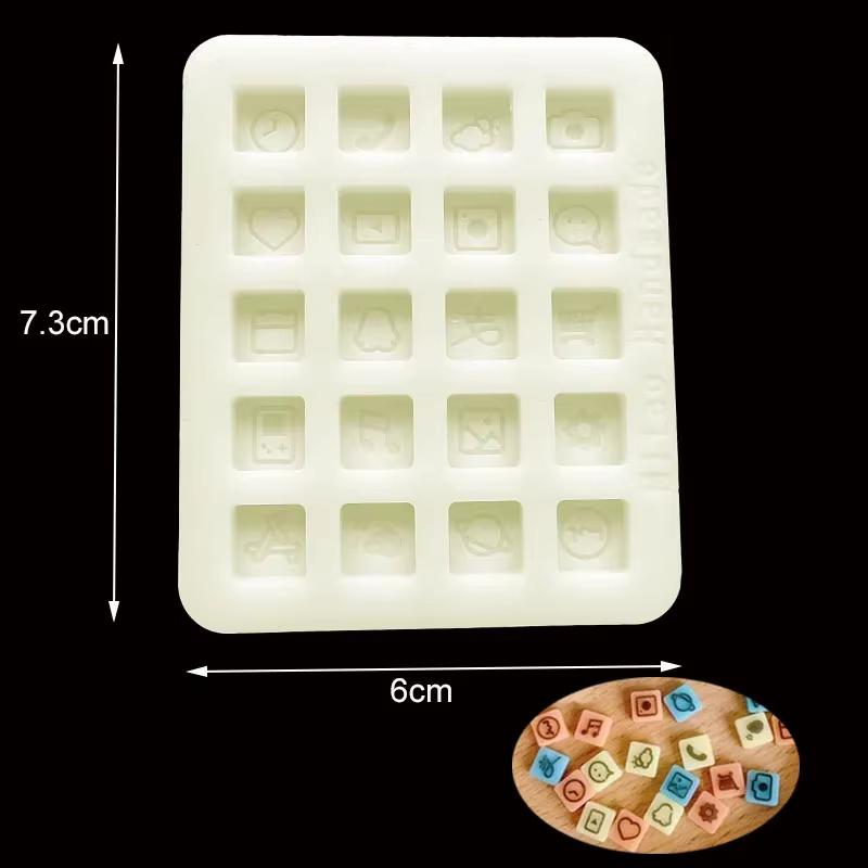 Moule en silicone DIY pour bijoux en résine époxy