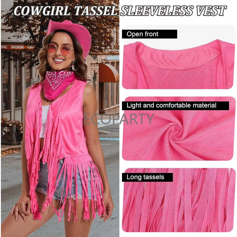Ecoparty – tenues de Cowgirl pour femmes