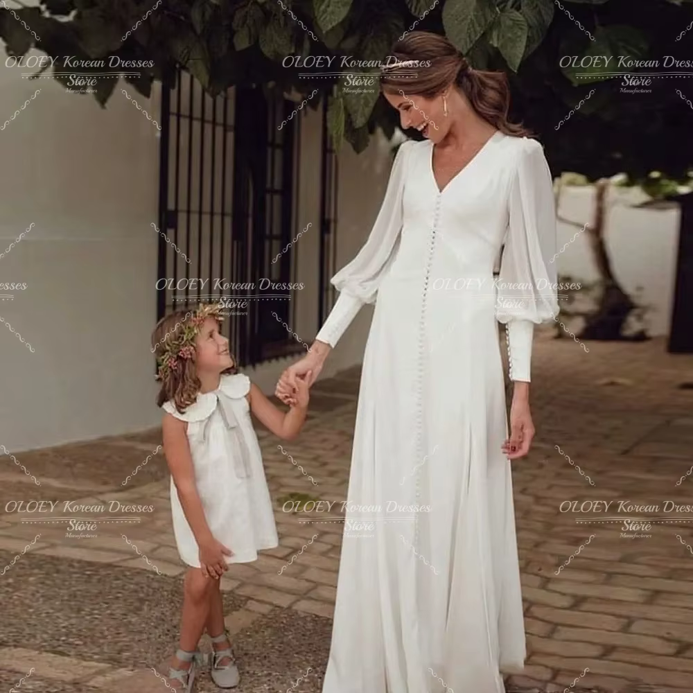 OLOEY Robe de mariée vintage ivoire