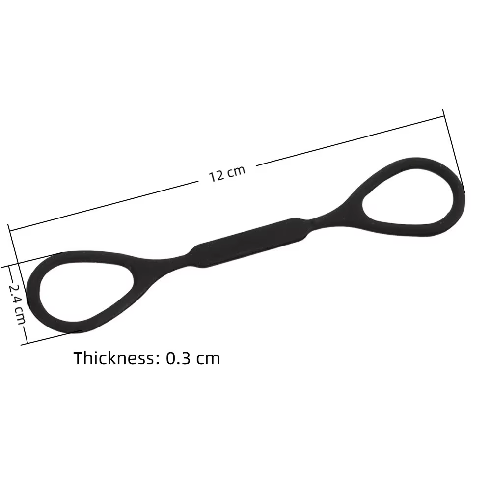 5 pièces en silicone ​ Butée de glissière de trompette ​ ​ Anneaux élastiques ​ ​ Ajustement universel ​ ​ Anneau