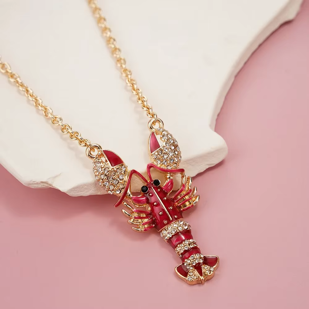 Collier pendentif en acier inoxydable pour femme
