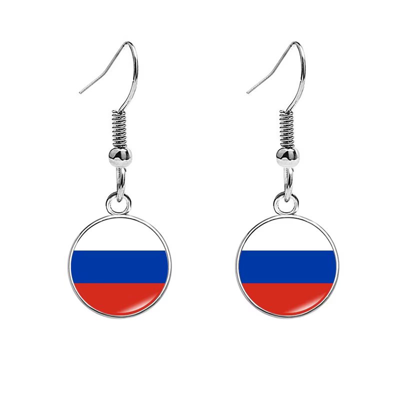 Boucles d'oreilles drapeaux France National Feel pour femmes