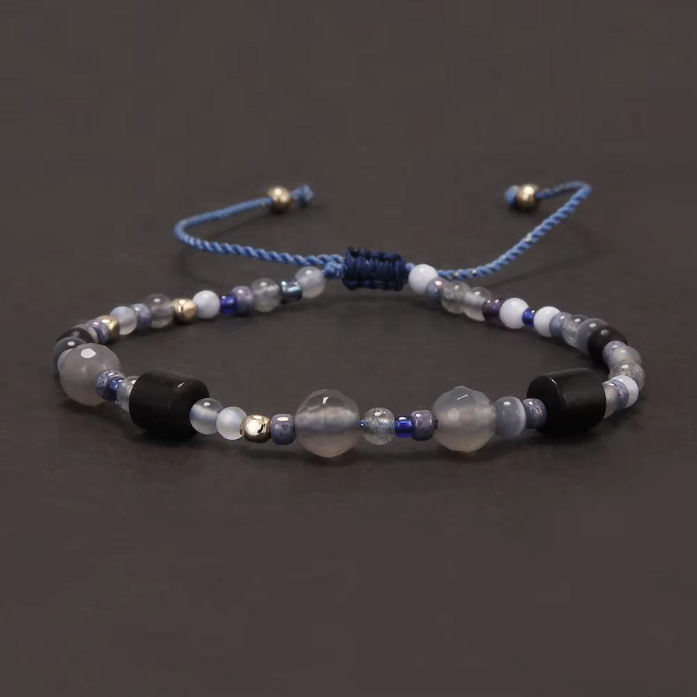 Soldes Exceptionnelles : Bracelet en Pierres Naturelles Perlées