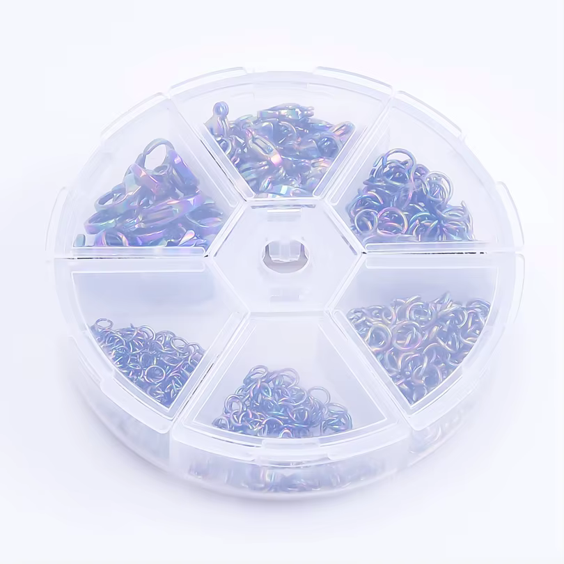 Ensemble de bijoux arc-en-ciel