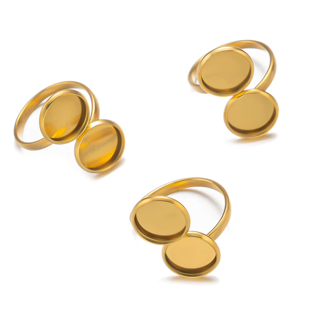 Support de bague en acier inoxydable