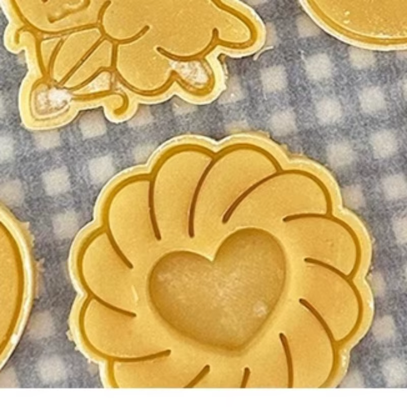Moules à biscuits 3d pour Sandwich à confiture de fleurs