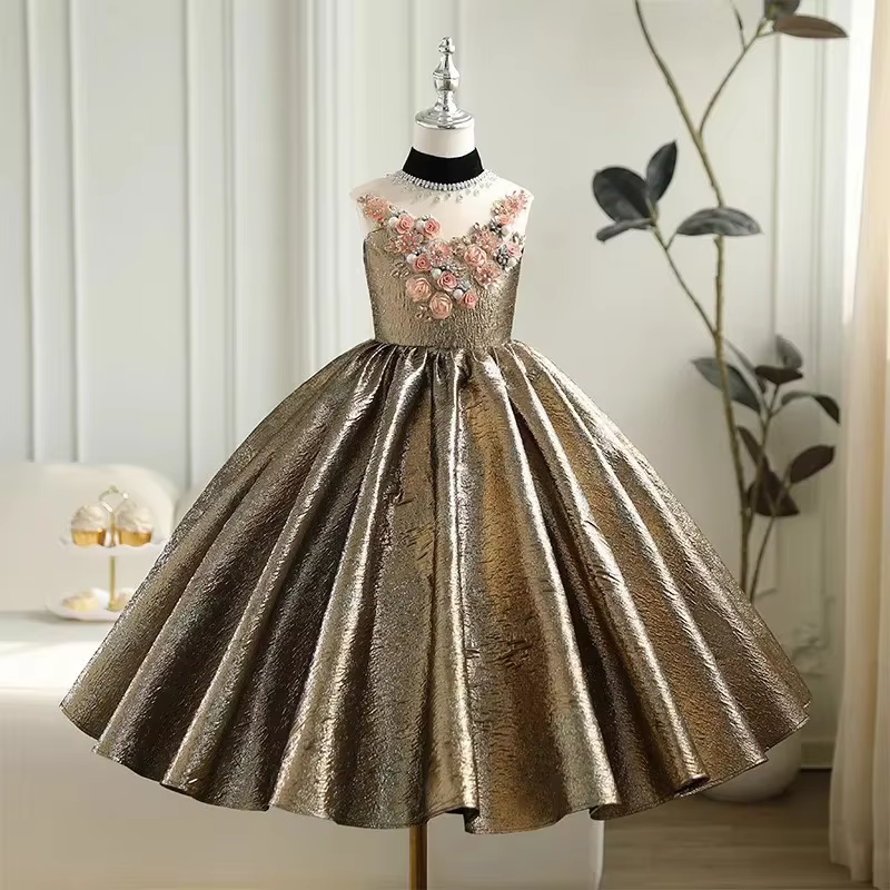 Robe de mariée florale pour filles