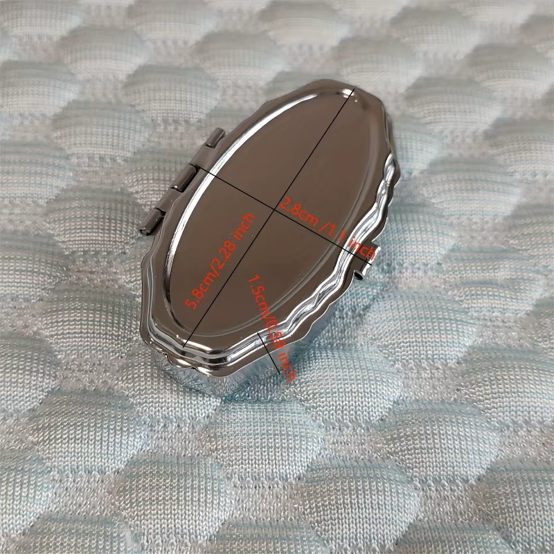 Boîte de rangement portable pour bijoux avec 2 compartiments
