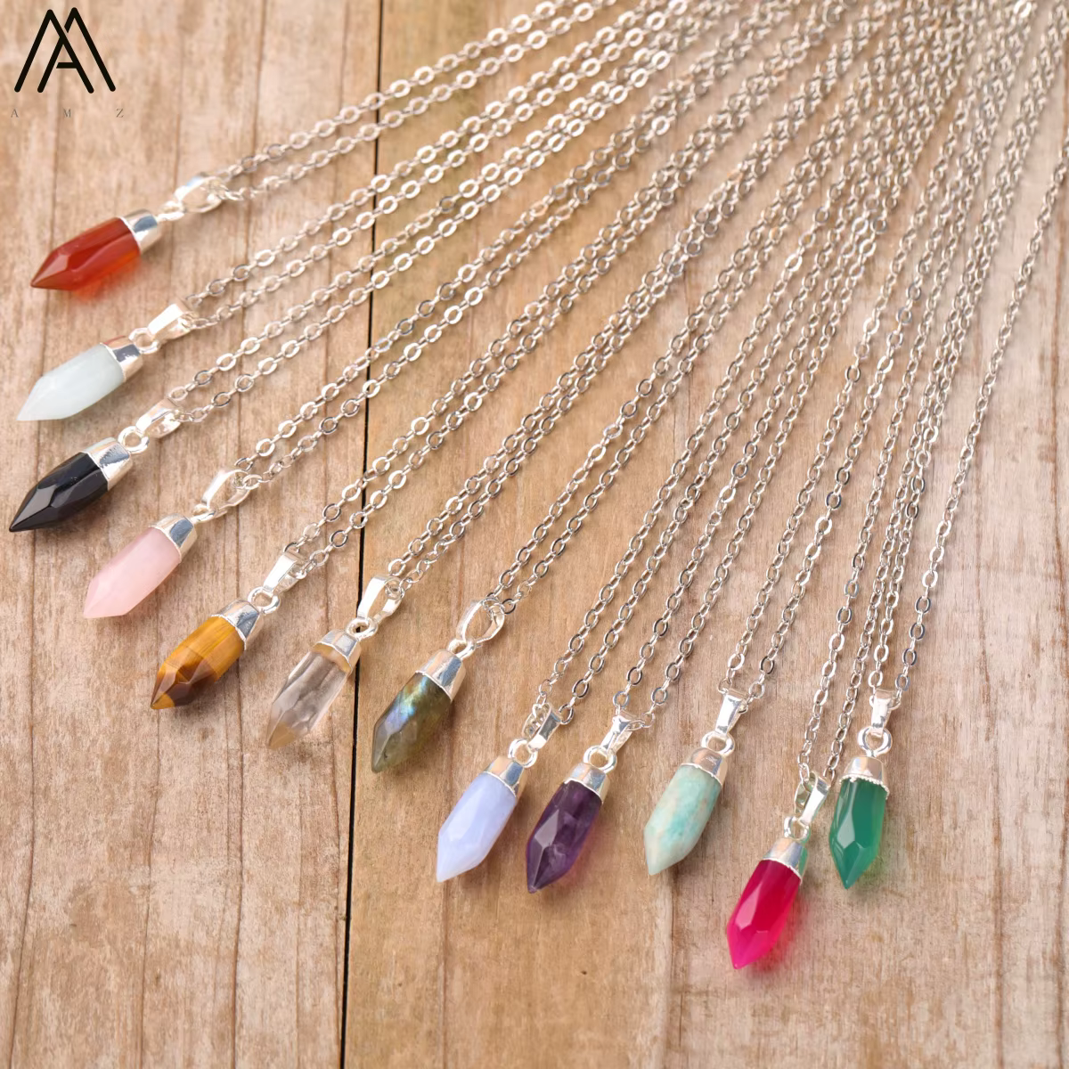 Collier pendentif en cristal d'Alanding Yst pour femme
