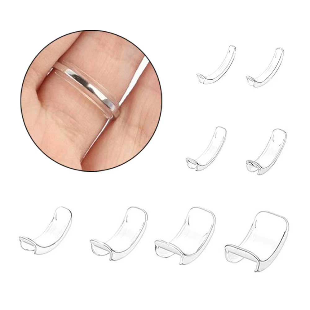 Bague intérieure transparente en Silicone