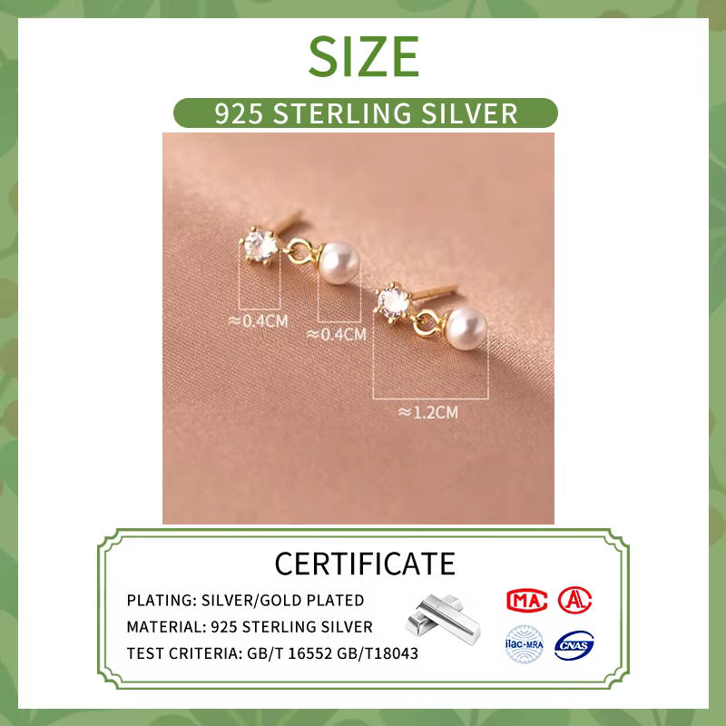 SOFTPIG – boucles d'oreilles en argent Sterling 925 véritable pour femmes