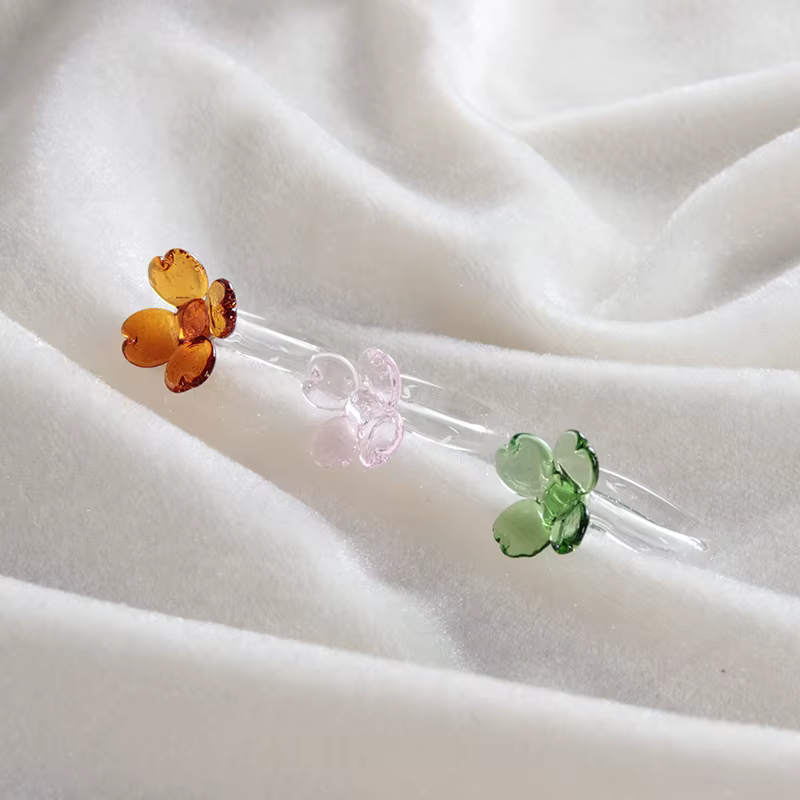 Bague en verre émaillé fait à la main pour femmes