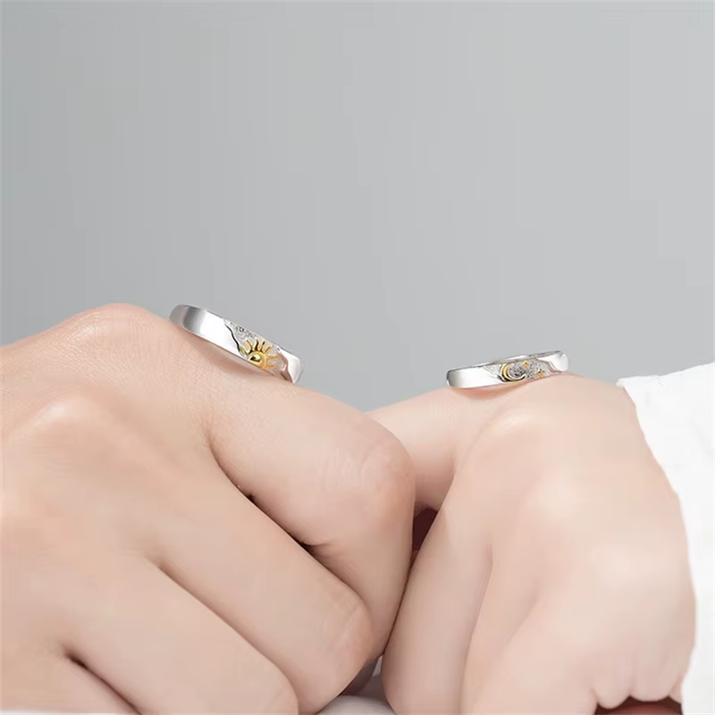 Bague en argent 925 pour hommes et femmes