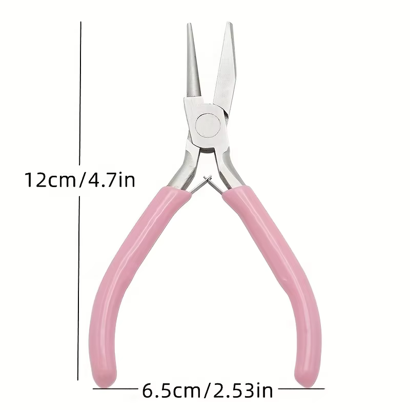 3 pinces à bijoux roses associées