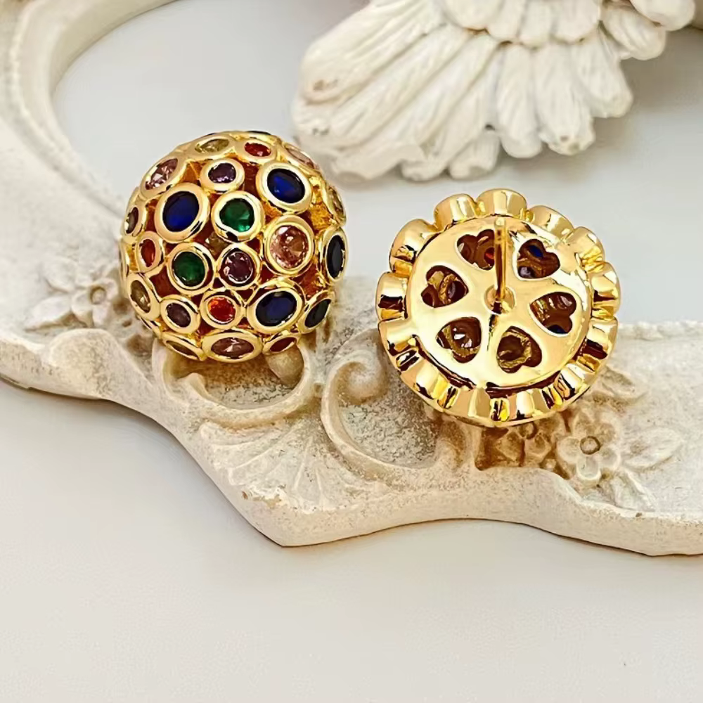 Boucles d'oreilles élément médiéval
