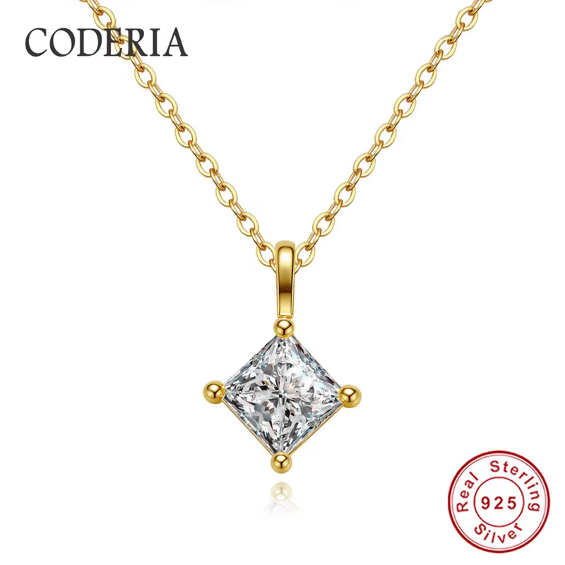 Collier en diamant de laboratoire 1.2CT pour femmes