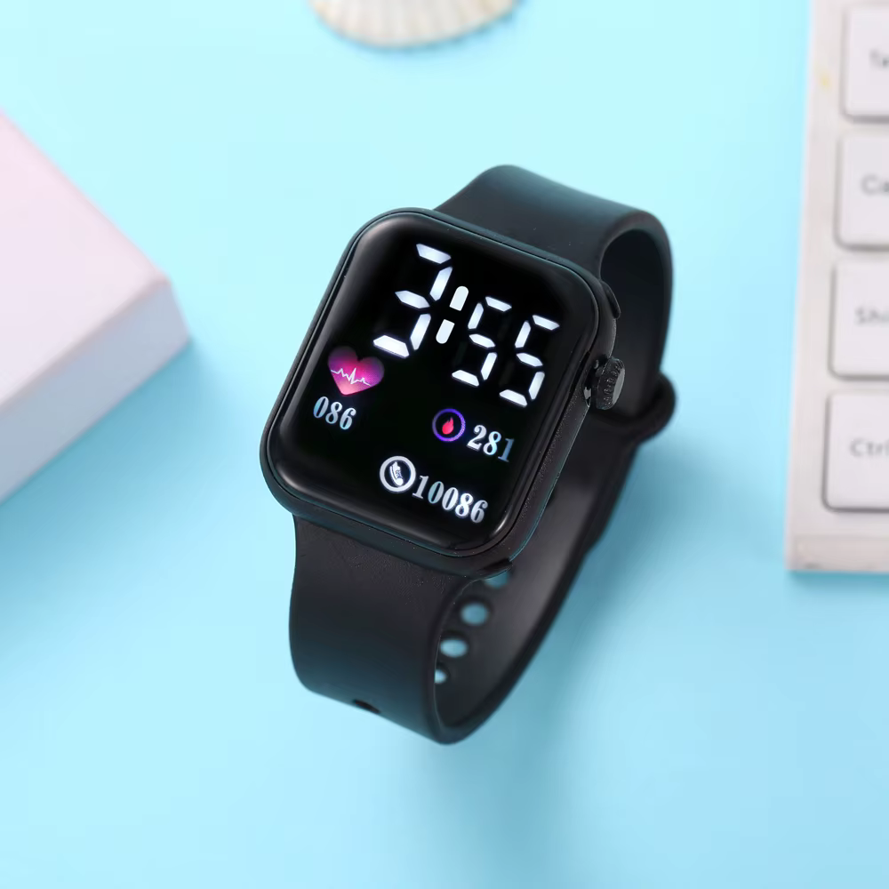 Montre électronique LED orientée à l'amour