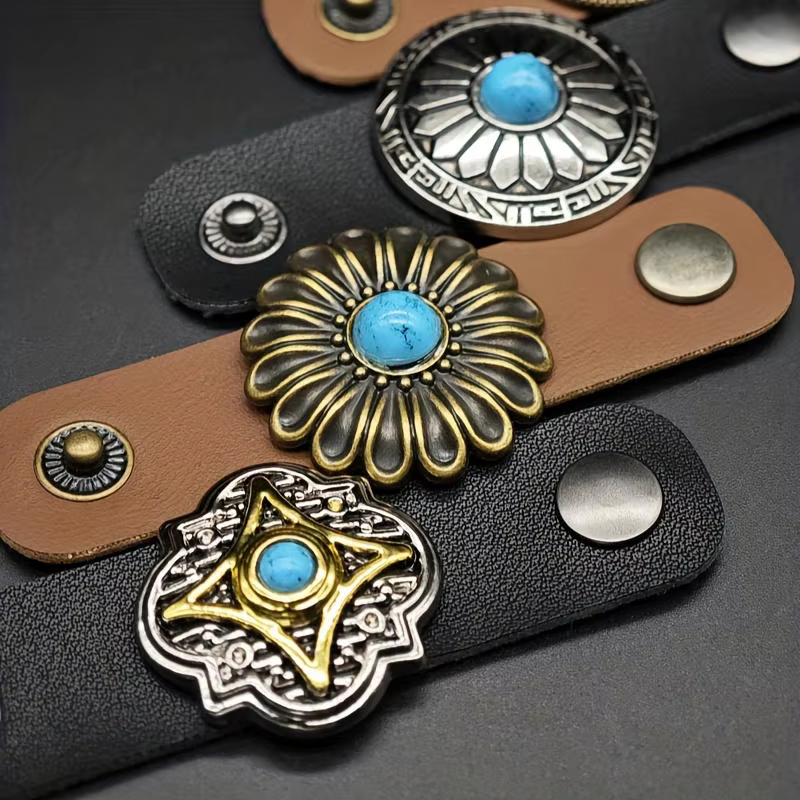Clips de foulard de style occidental